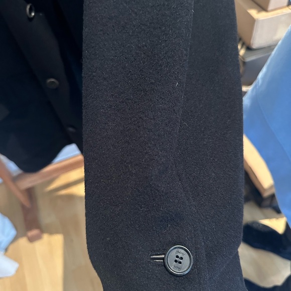 Brioni Black Cashmere Coat - Picture 4 of 5